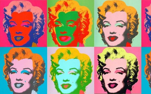 Andy Warhol's painting of Marilyn Monroe