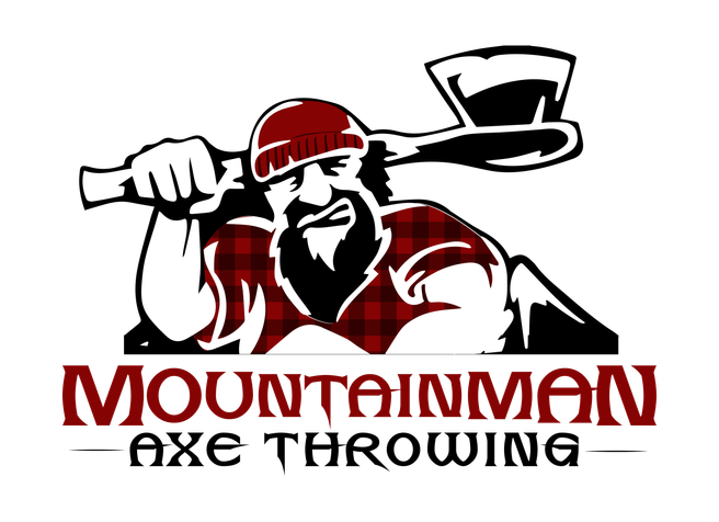 Logo for Mountainman Axe Throwing